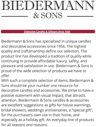 Biedermann Sons 20-Pack Gold Metallic Chime Candles