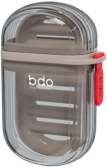 Travel Soap Box Holder Leakproof Plastic Bath Holder