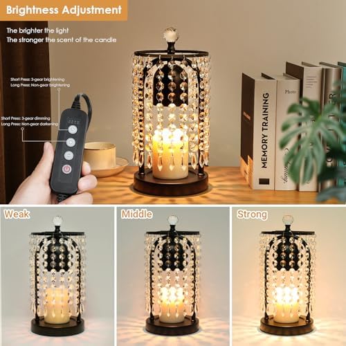 Candle Warmer Lamp with Timer and Dimmer