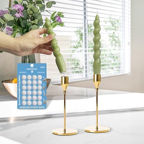 FLAMMUL Candle Sticky Dots - Set of 24