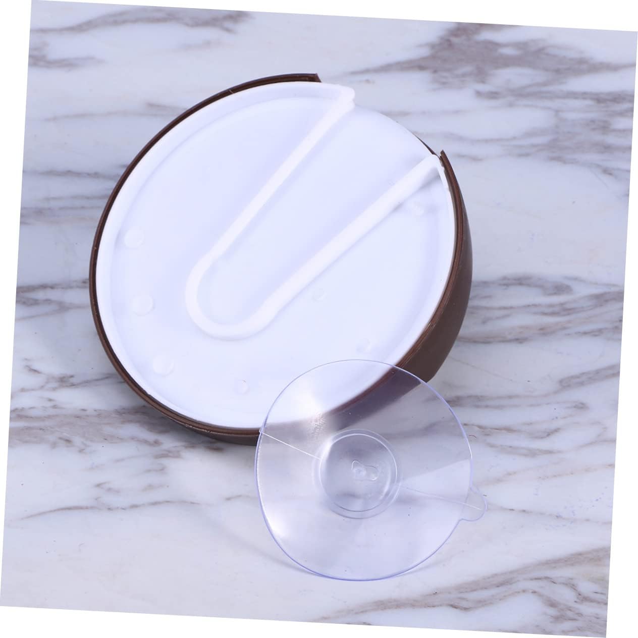 Anneome Wall-Mounted Soap Dish with Suction Cup