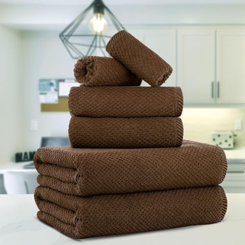 CASA COPENHAGEN Popcorn Towel Set 6 Pieces