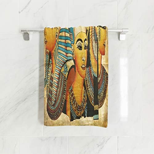 ALAZA Retro Egyptian Papyrus Hand Towel 16x30 1
