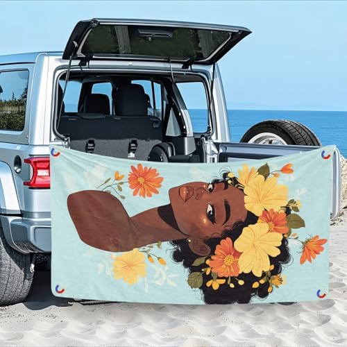 Outdoor Magnetic Bath Towel with Buckle Quick-Dry