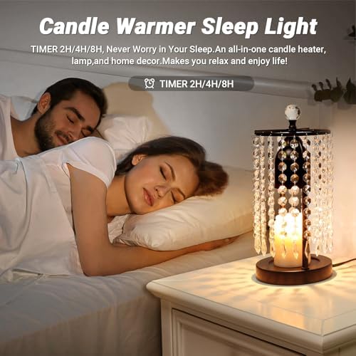 Candle Warmer Lamp with Timer and Dimmer