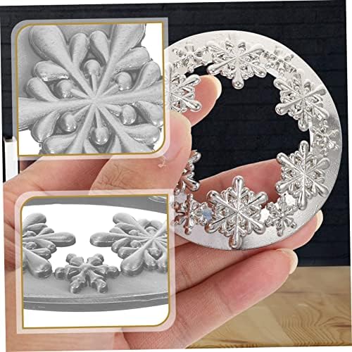 BEBEMOKO Vintage Snowflake Candle Jar Cover