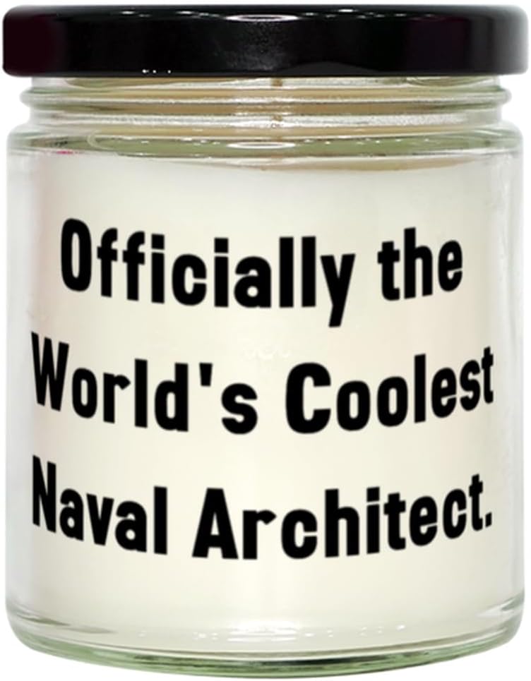 Maramalive Naval Architect Soy Wax Travel Tin Candle