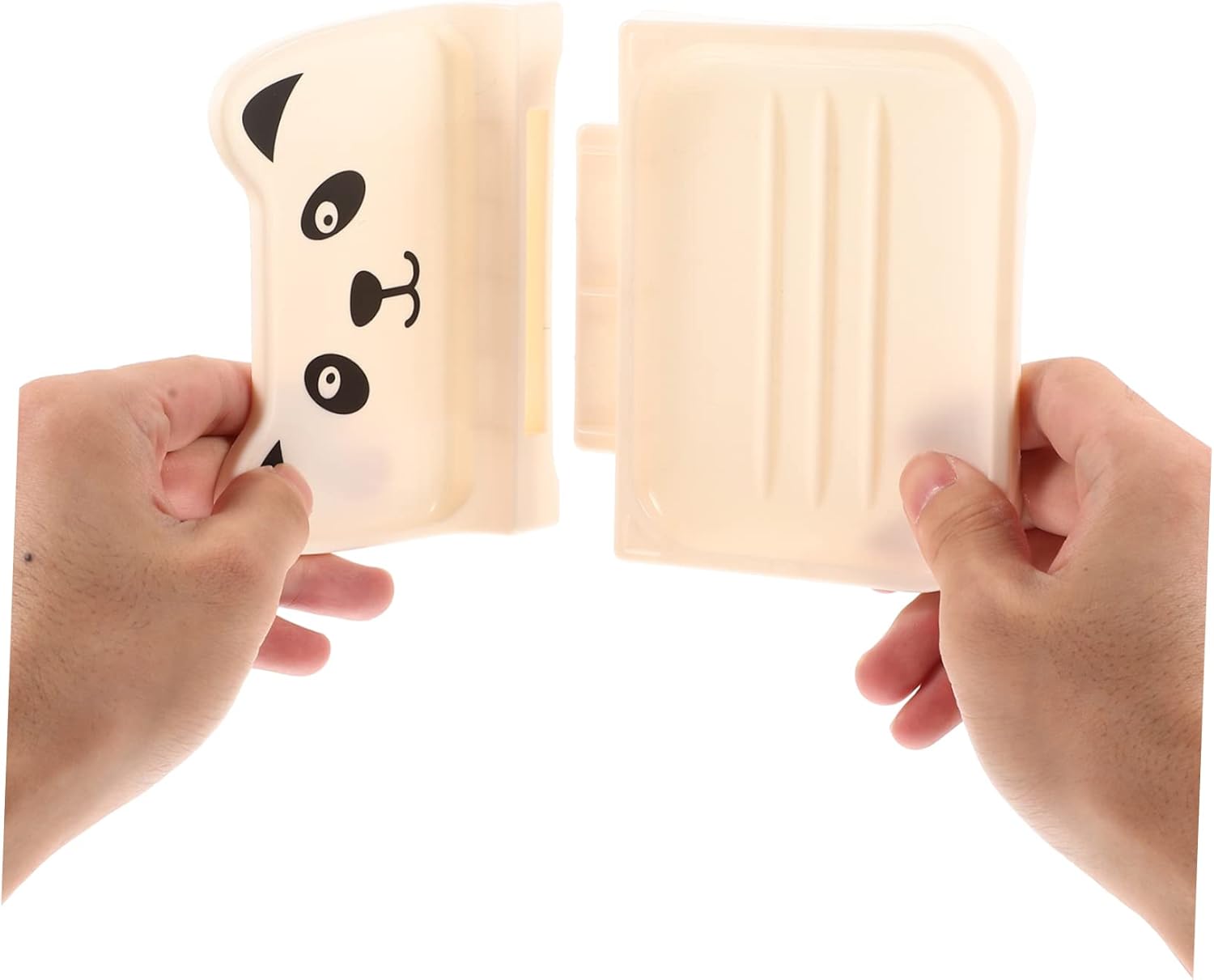 4pcs Wall-Mounted Soap Dish Quick Dry Holder
