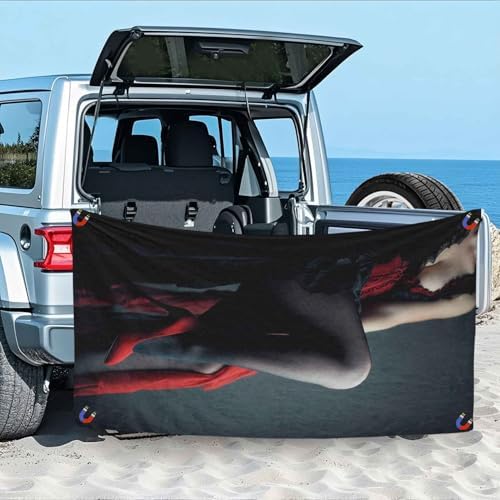 PolXmyxor Magnetic Beach Towel for Women Quick-Dry Microfiber 35x70
