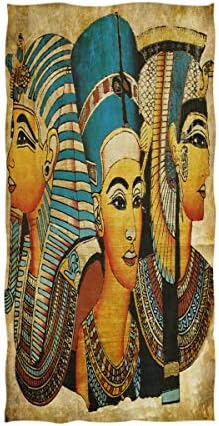 ALAZA Retro Egyptian Papyrus Hand Towel 16x30 1