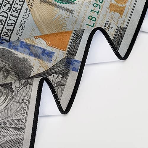 GUBIYU 100 Dollar Bill Patterned Beach Towel