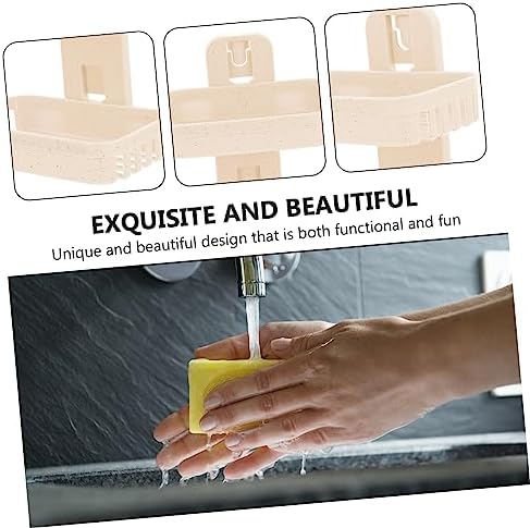 Adhesive Double Layer Soap Holder for Bathroom and Kitchen 1