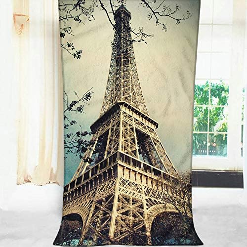 Moslion Floral Bath Towels 64x32 Inches