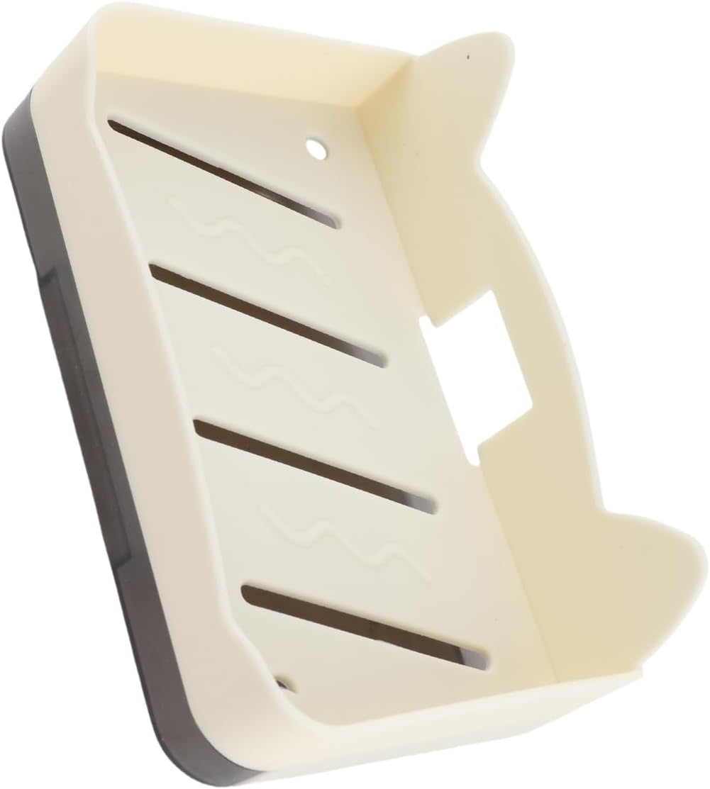 RBONAT Wall Mounted Soap Holder Cute Cat Design Beige