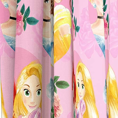 Jay Franco Disney Princess Sassy 84 Drapes 4 Piece Set