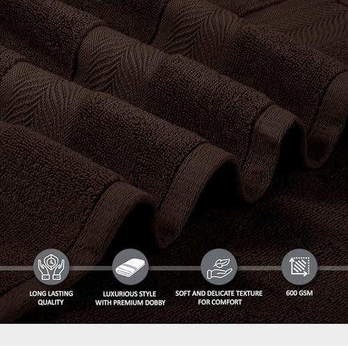 Oakias Premium 8-Piece Towel Set 600 GSM