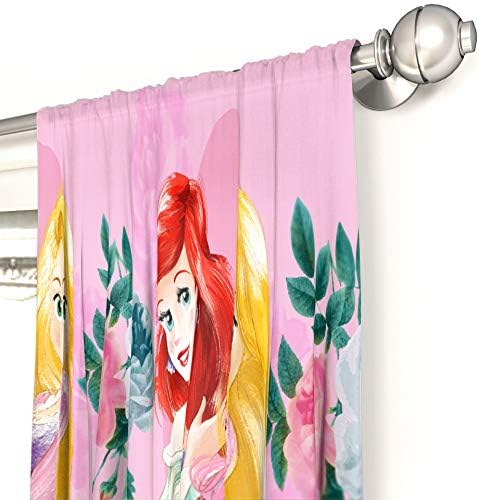 Jay Franco Disney Princess Sassy 84 Drapes 4 Piece Set