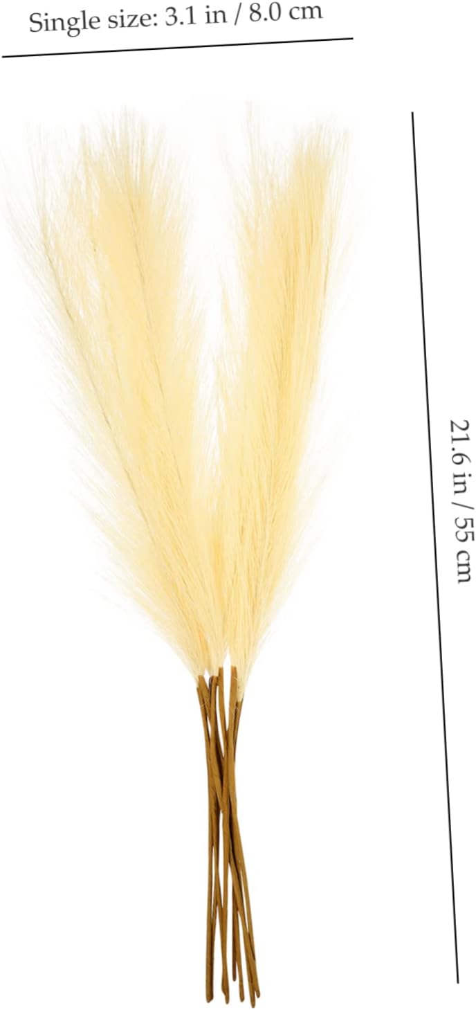 FUNOMOCYA Ornamental Grass Plants 50PCS DIY Decor Props