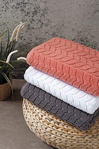 BAGNO MILANO Turkish Bath Towel Set 4pcs Quick Dry