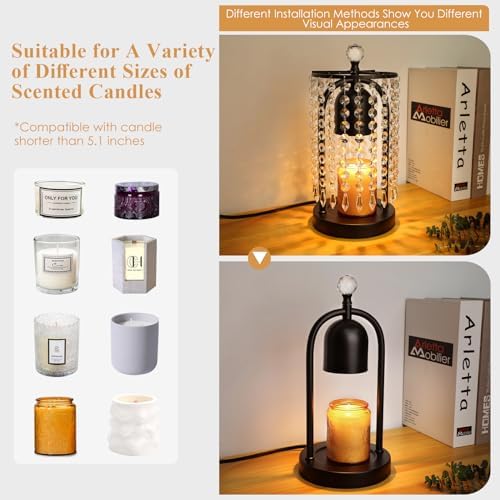 Candle Warmer Lamp with Timer and Dimmer