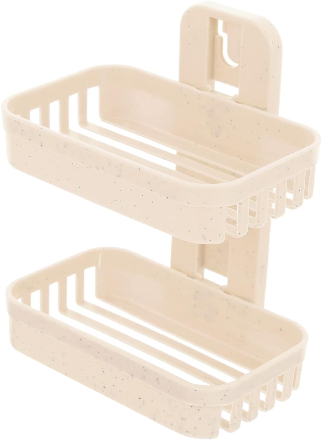 Alipis Double Layer Wall Mount Soap Holder for Bathroom