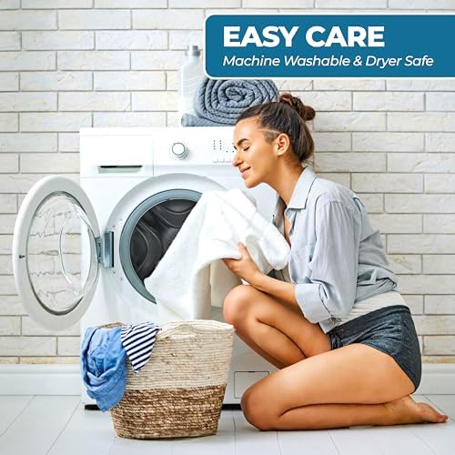 BLUENILEMILLS Ultra-Soft Cotton Towel Set 3 Piece Ivory 1