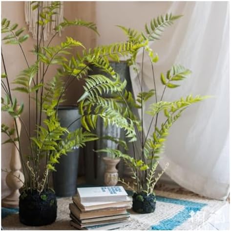 Rutavm 130cm Artificial Fern Tree with Realistic Green Leaves