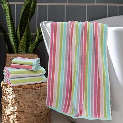 Original Kids 6-Piece Towel Set - Pink Multi