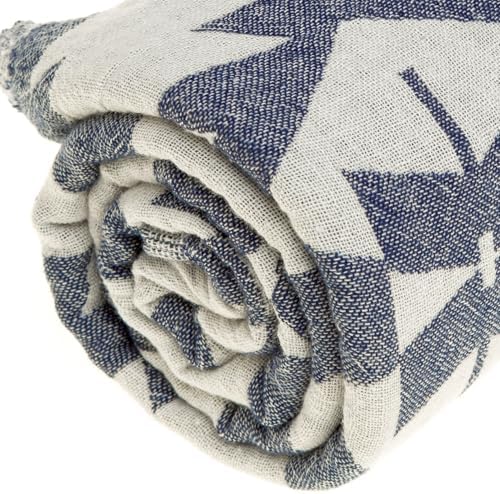 Bersuse Dark Blue Beach Towel Set of 3