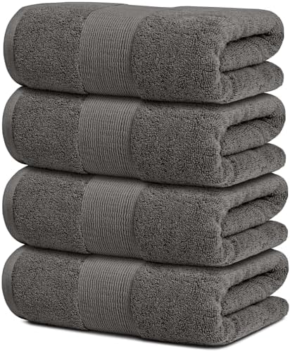 White Classic Resort Collection Soft Bath Towels