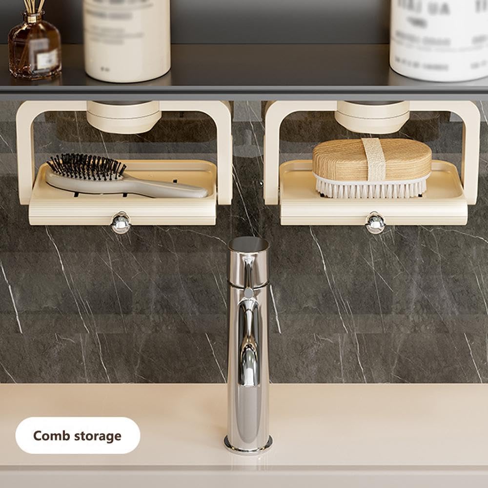 Rotatable Suction Cup Soap Dish - 360 Degree Swivel Holder