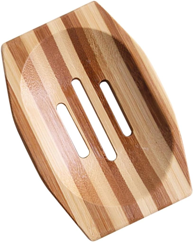 1pc Retro Soap Holder with Draining Design for Bathroom Kitchen