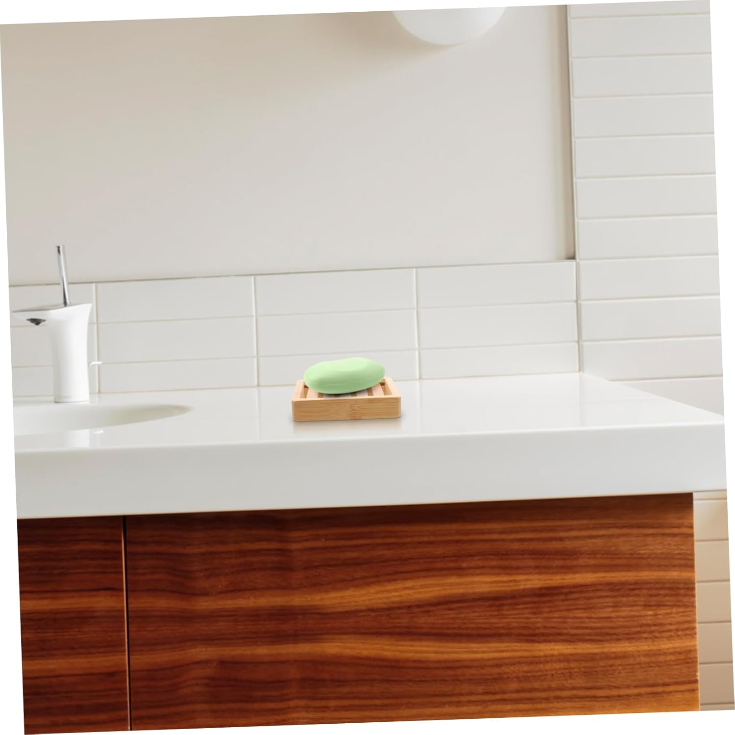 Holidanna 1Pc Handmade Soap Dish with Draining Design