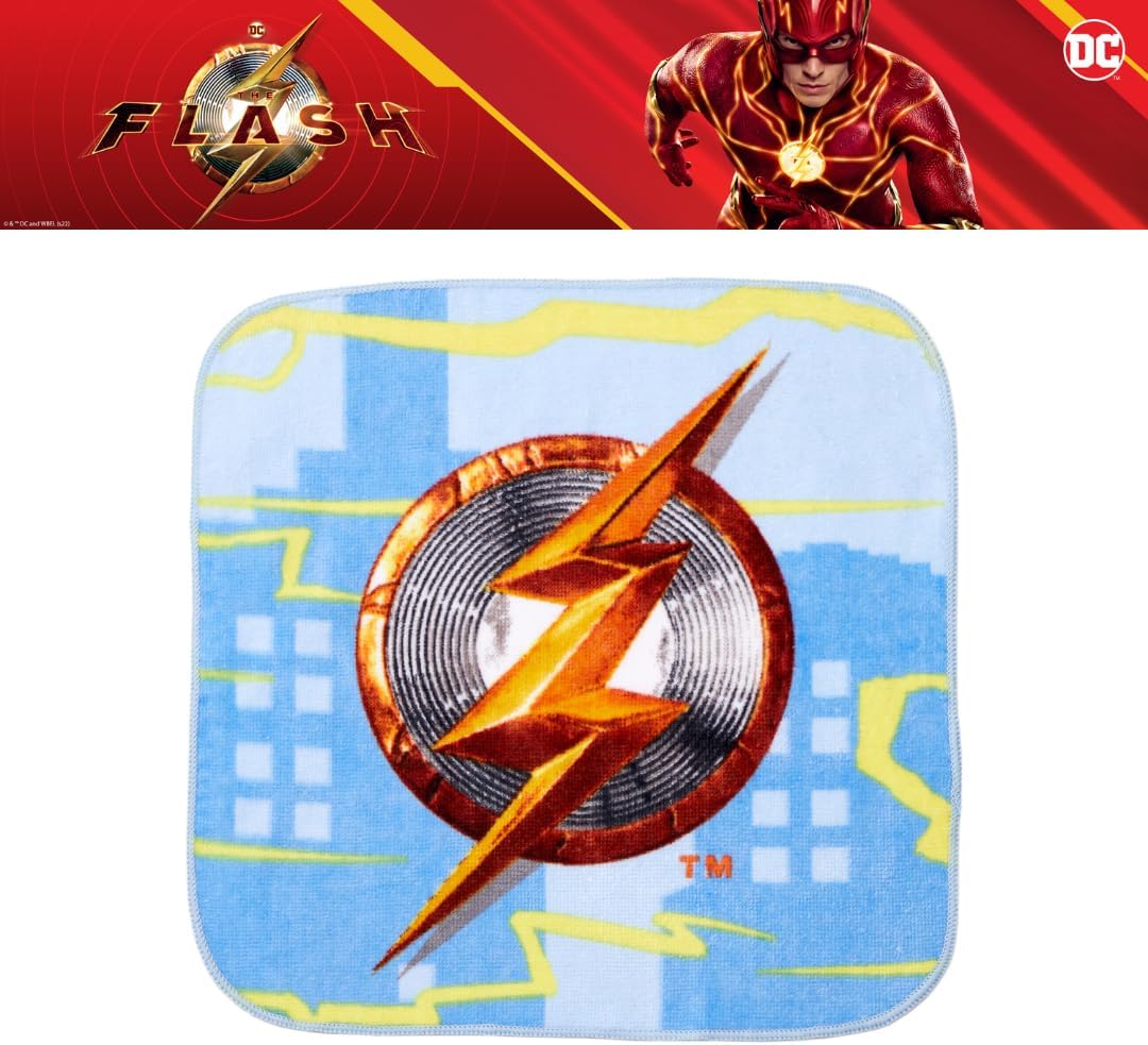 Franco The Flash Kids Bath Towel Set 2 Piece 50x25