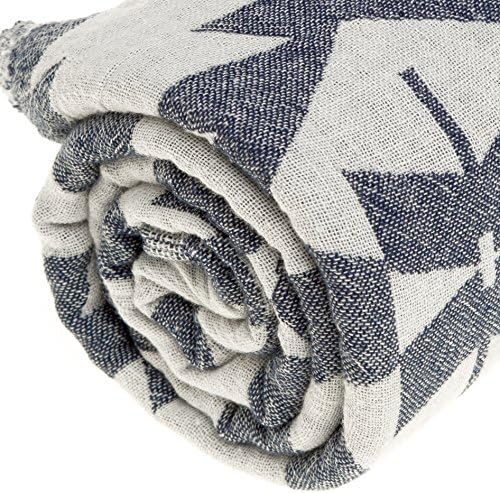 Bersuse Dark Blue Beach Towel Set of 3