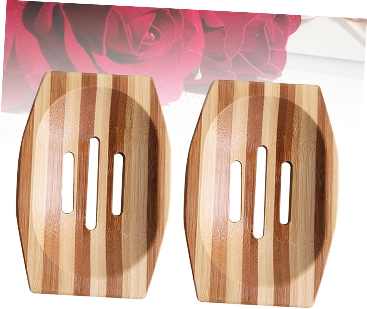 Wakauto 2pcs Drain Soap Holder for Bathroom Kitchen Shower