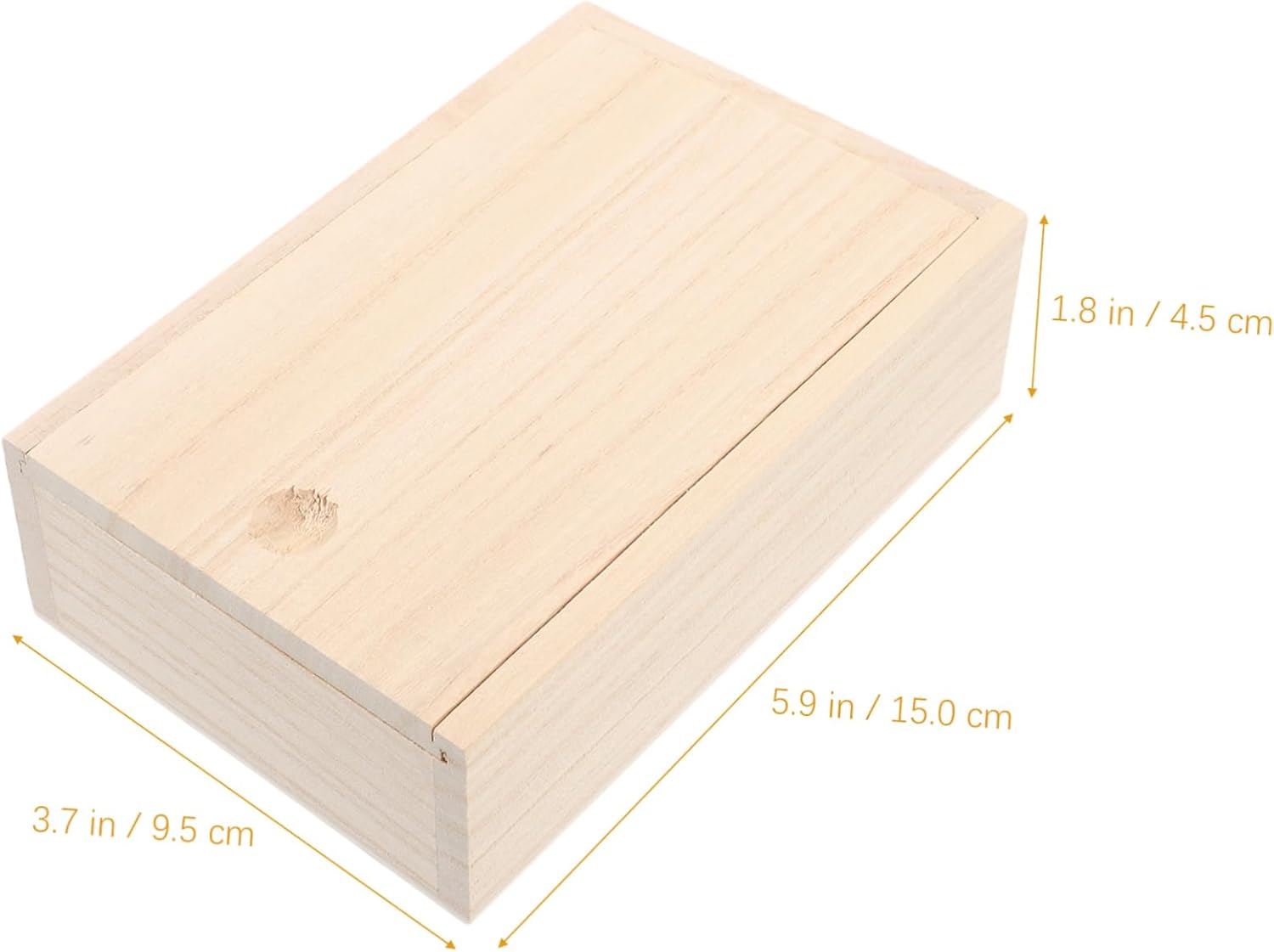 ABOOFAN Paulownia Wood Soap Dish with Pull Out Lid