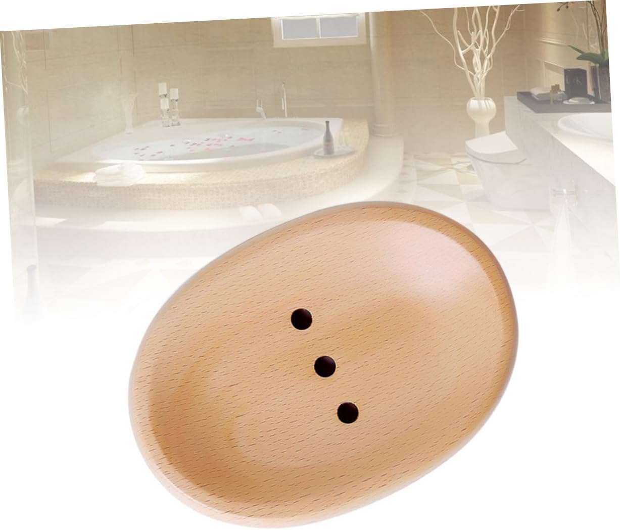 FONDOTIN Drain Soap Dish Holder for Bathroom and Travel