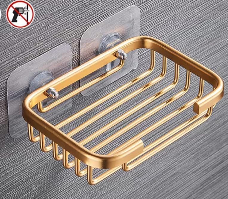 Gold Bar Soap Holder for Shower Wall 1
