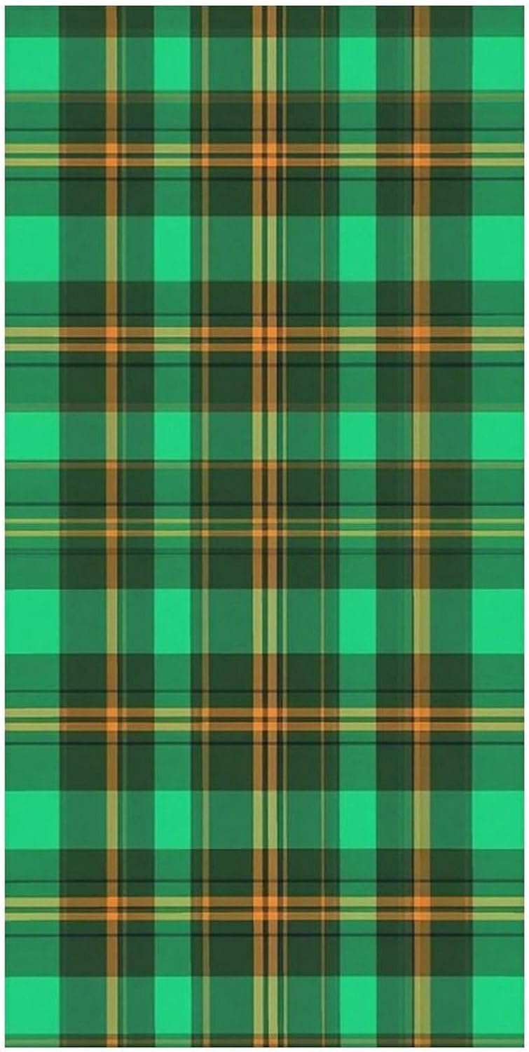 4SEE Extra Large Scottish Plaid Bath Towel for Beach