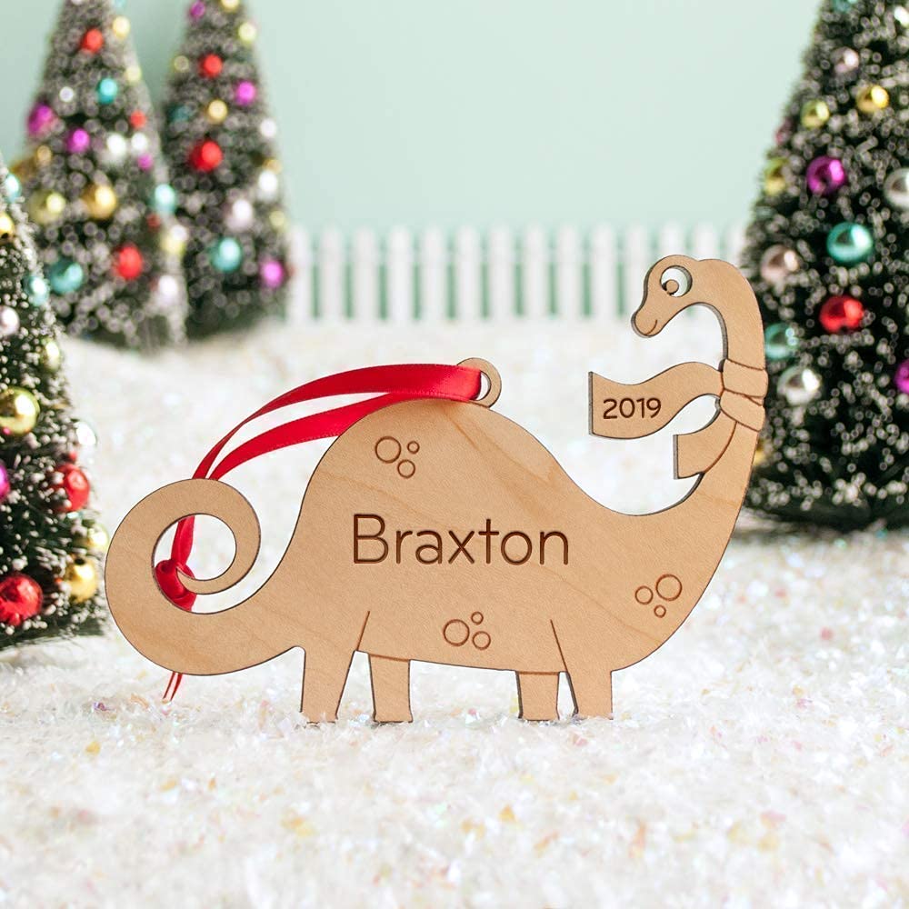 Graphic Spaces Dinosaur Ornament Brontosaurus 2024