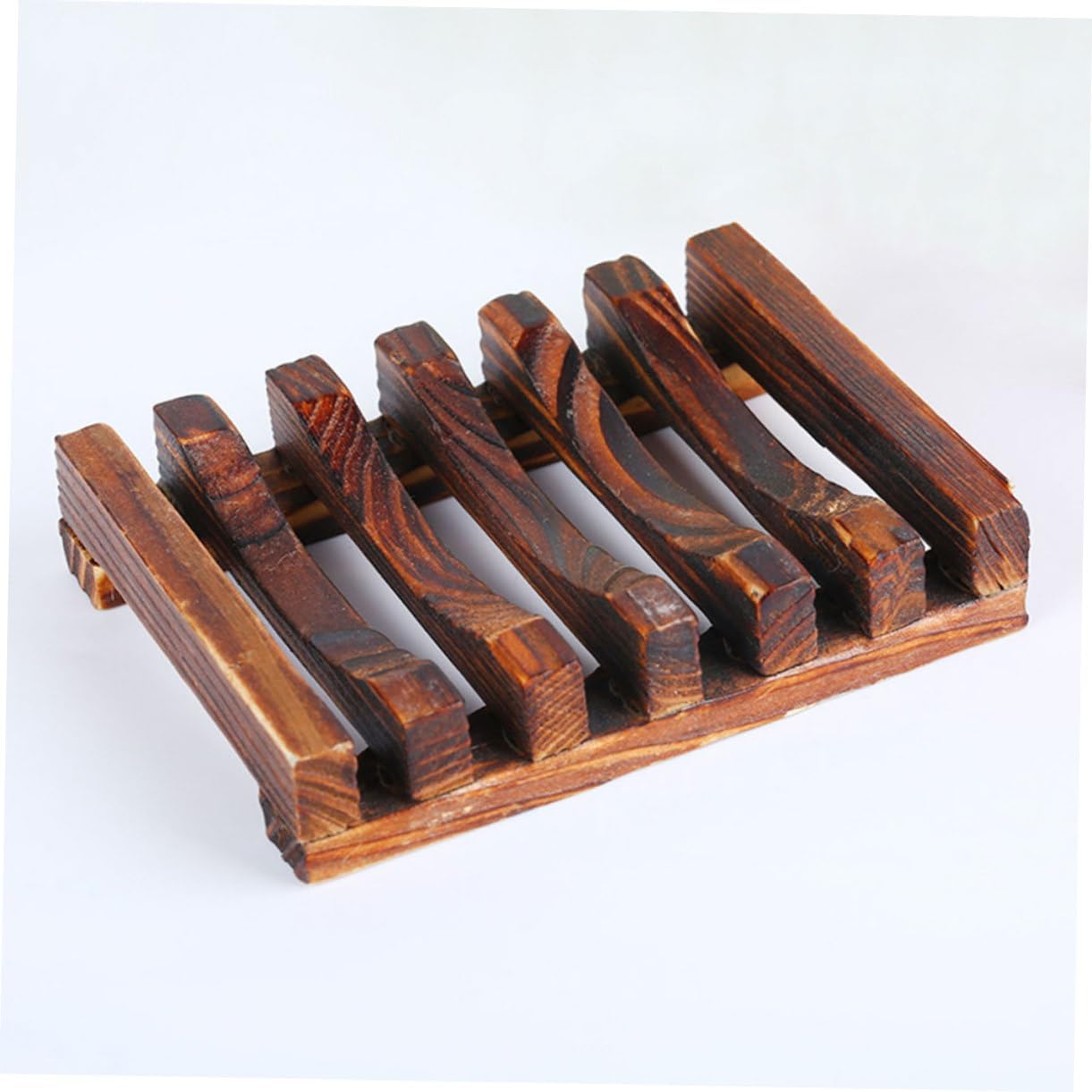 Ciieeo Bamboo Soap Holder Dish Shelf for Bathroom Kitchen 1