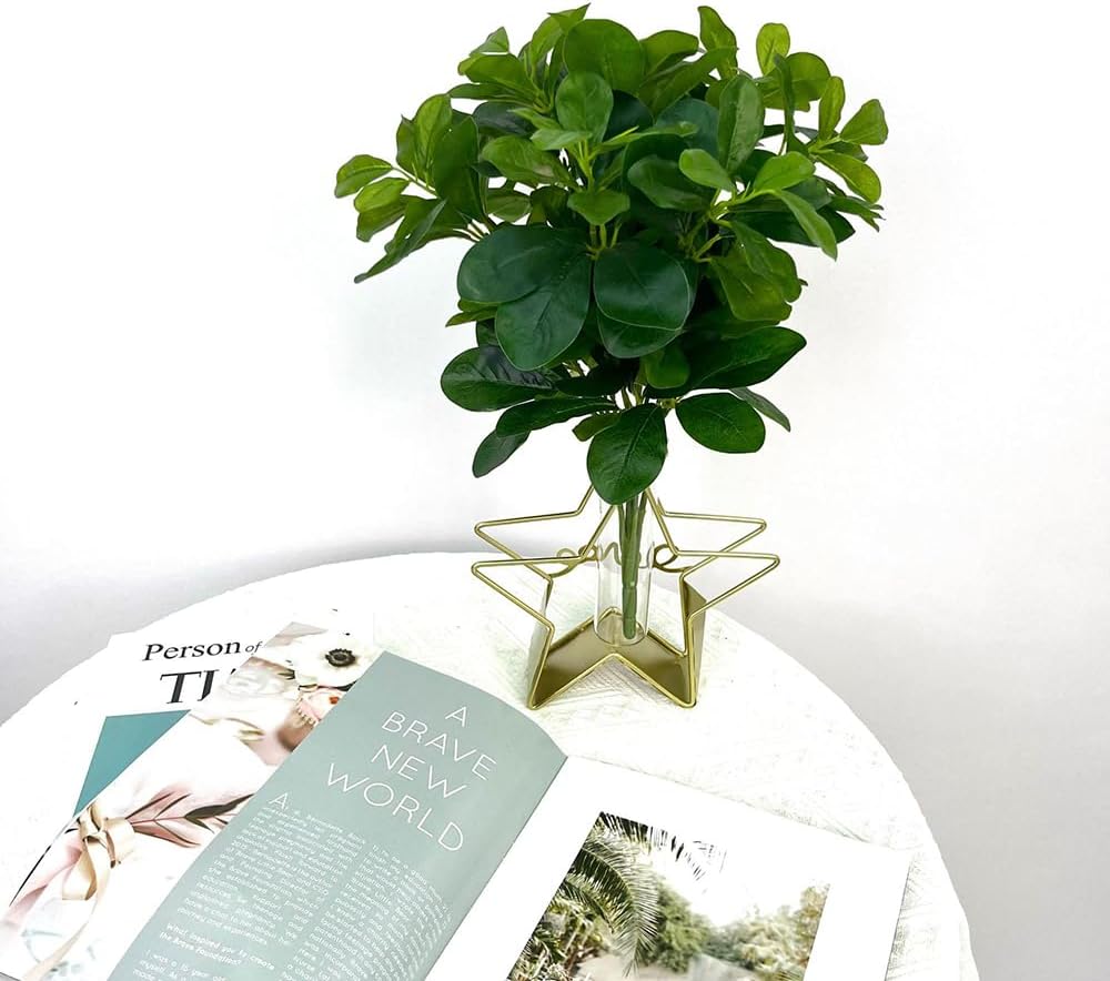 2Pcs Artificial Shrubs Plants 157 Inch Real Touch Greenery