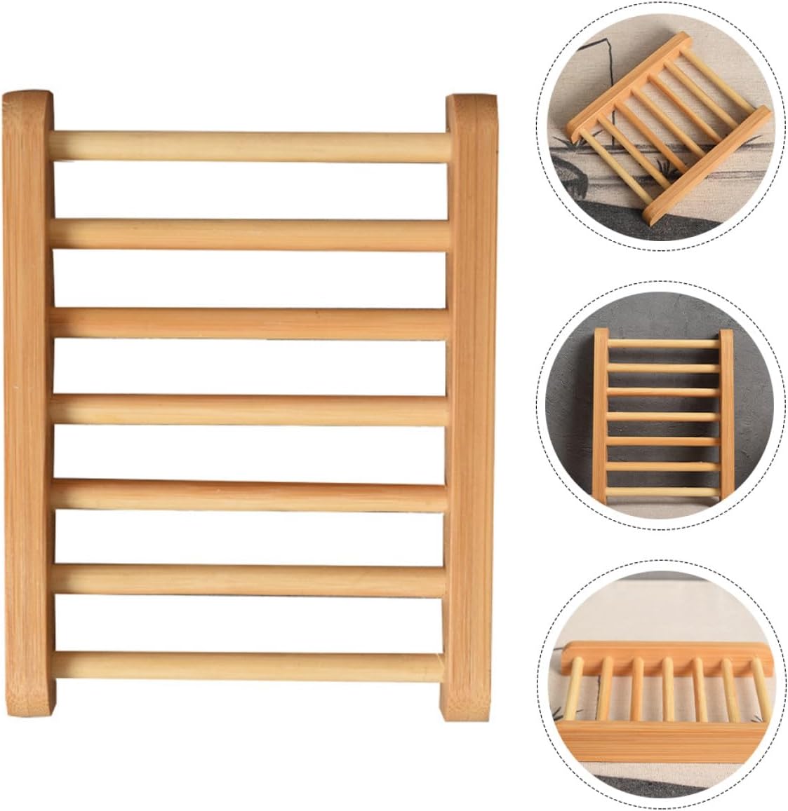 ABOOFAN Wooden Soap Holder for Bathroom and Kitchen