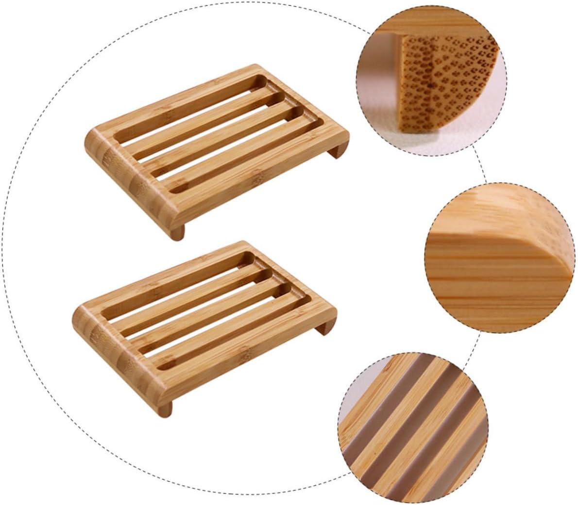 Sturdy Soap Rack with Natural Texture for Kitchen and Bath