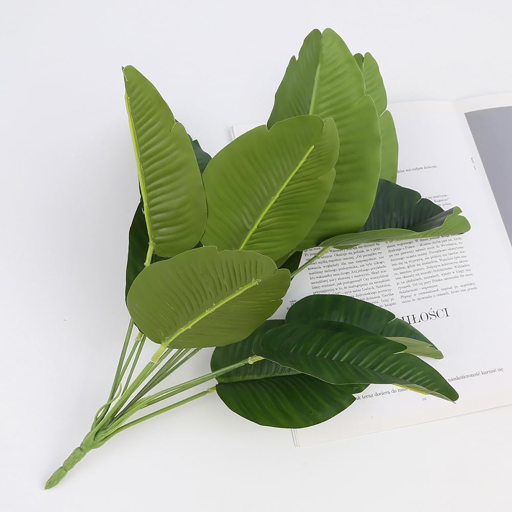 Shirfloral 2 Pcs Artificial Bird of Paradise Plants