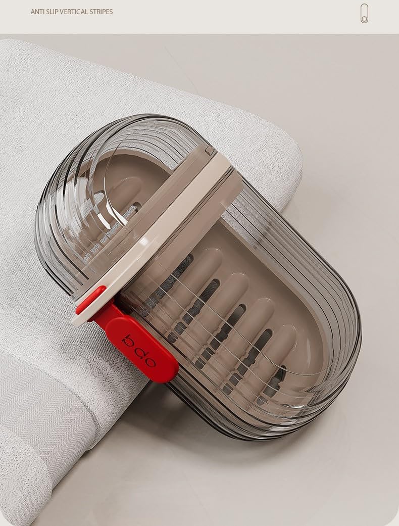 Travel Soap Box Holder Leakproof Plastic Bath Holder