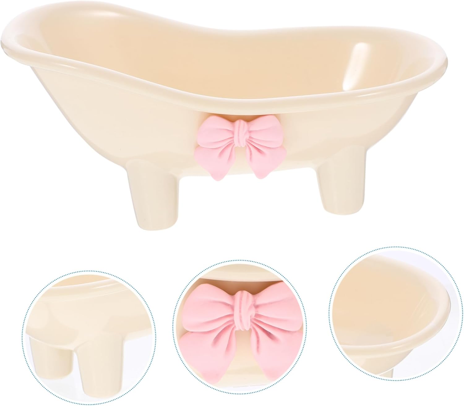 GLEAVI Self Draining Soap Holder for Shower