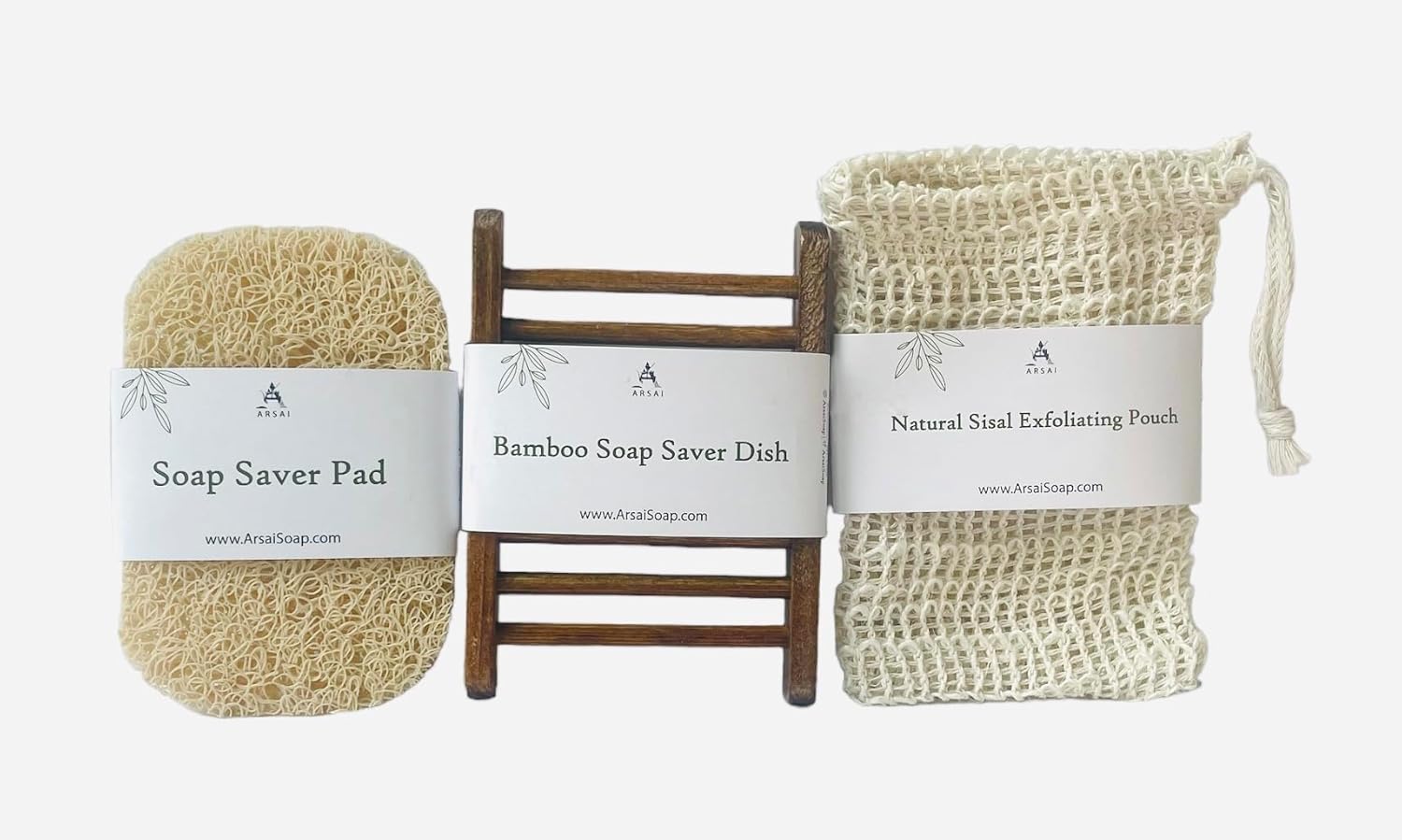 Natural Bamboo Soap Saver Dish Holder 1