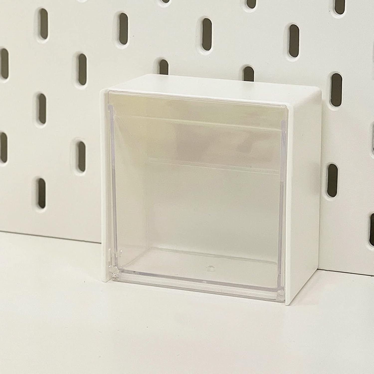 Transparent Wall Mounted Organizer Box Jar with Waterproof Lid